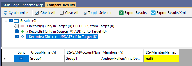 Preview Results - Updates