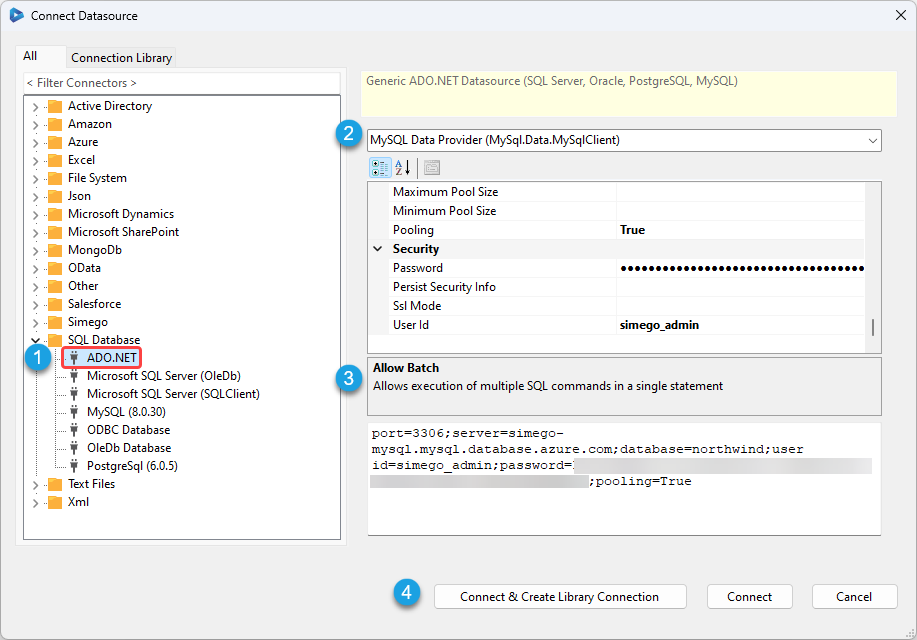 Connect MySQL