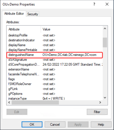 LDAP Path