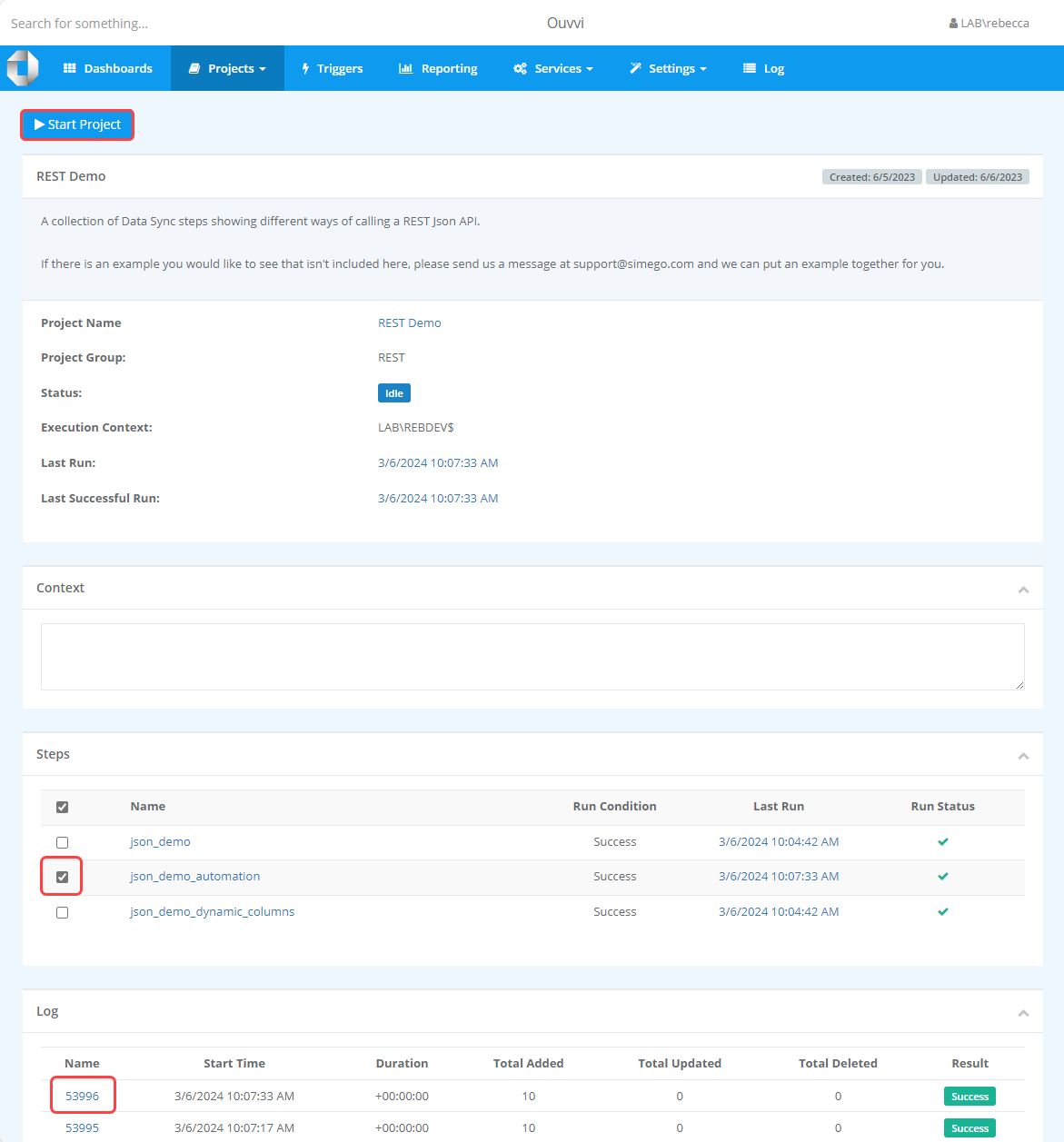 Configure Start Page