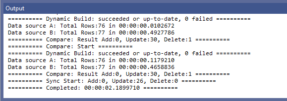 Output Window