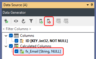 Delete Calculated Column