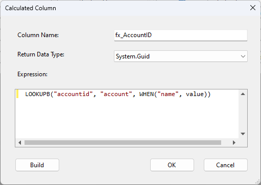 Lookup Calc Columns