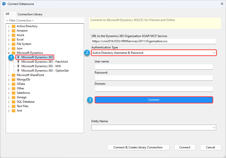 Dynamics On Premise Connection