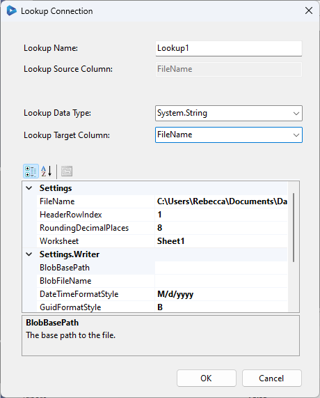 Lookup Configuration