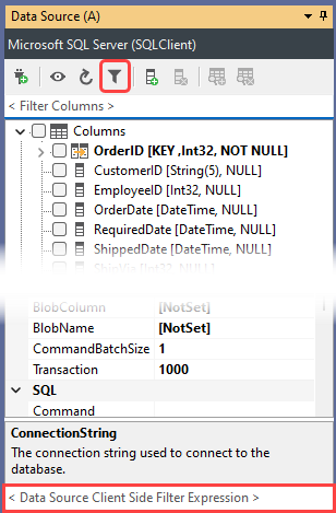 Data Source Filter