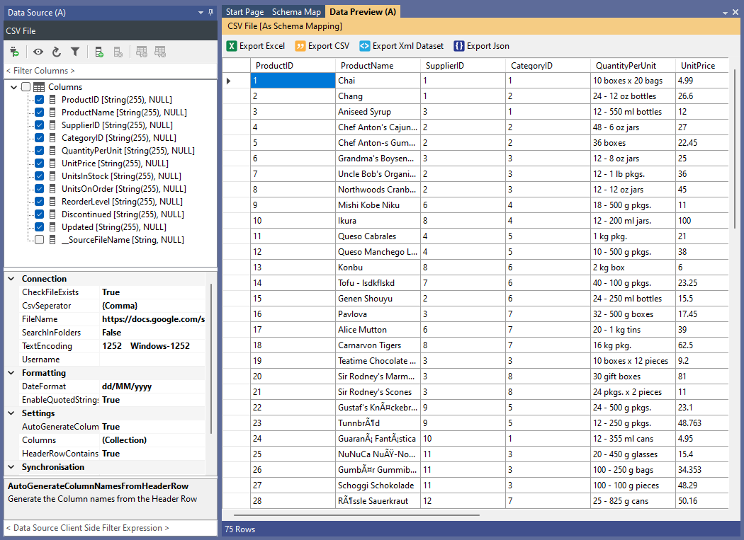 Preview Results