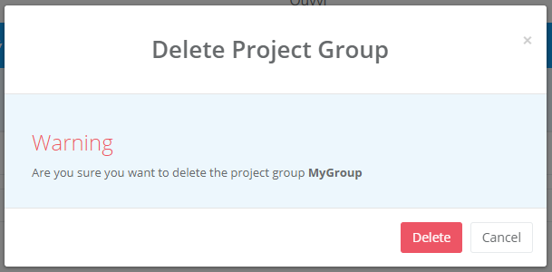 Delete Group