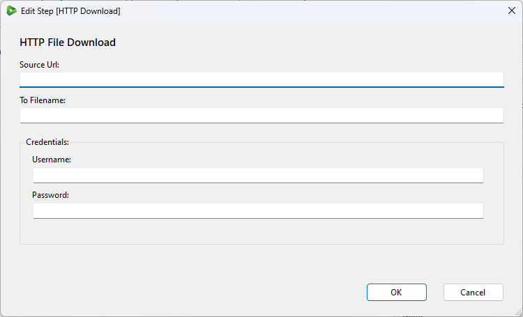 Configuration Window