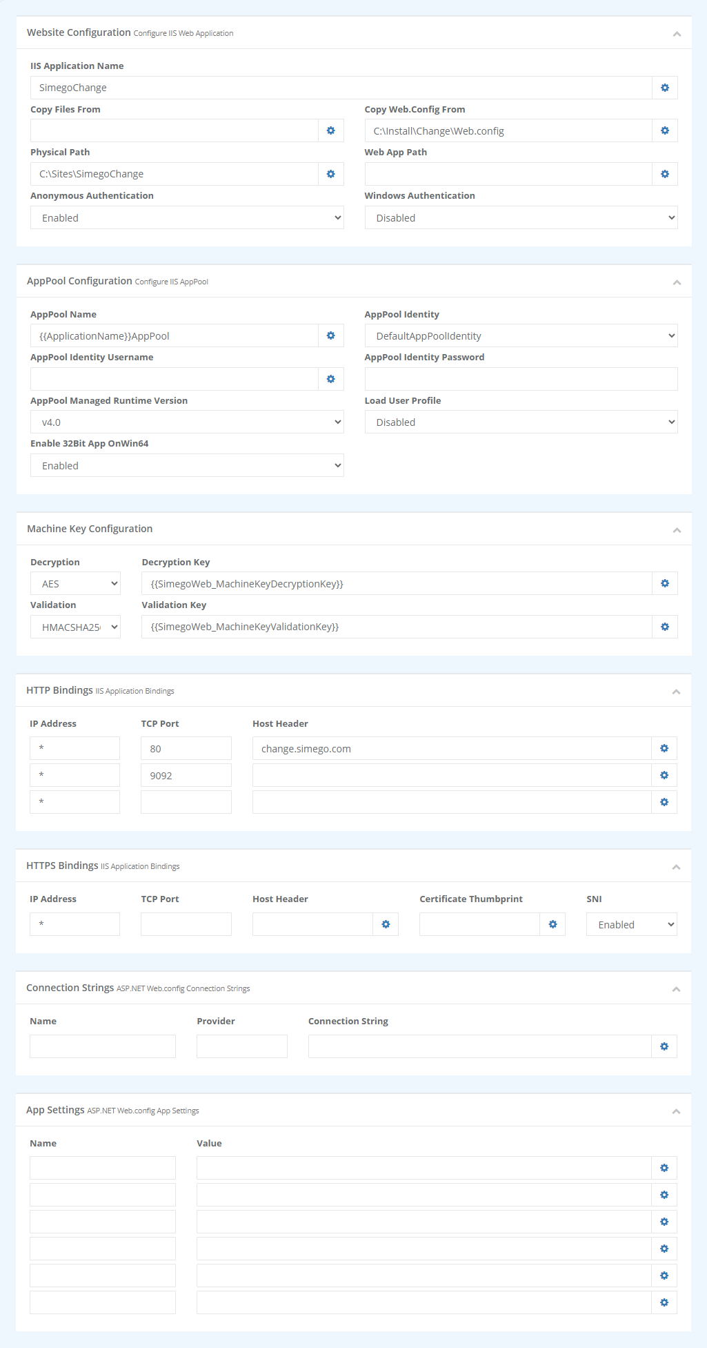 IIS App Install