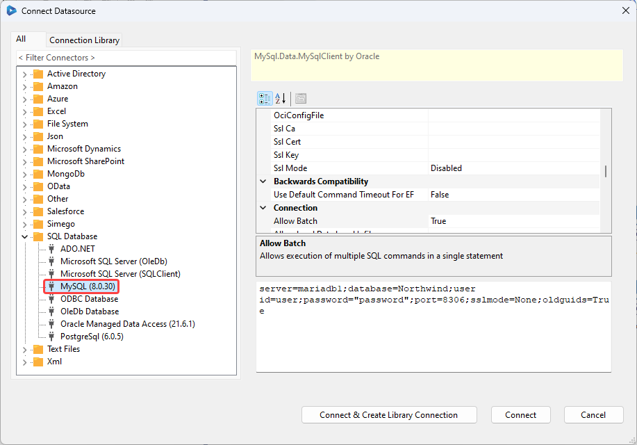 MySQL Connection