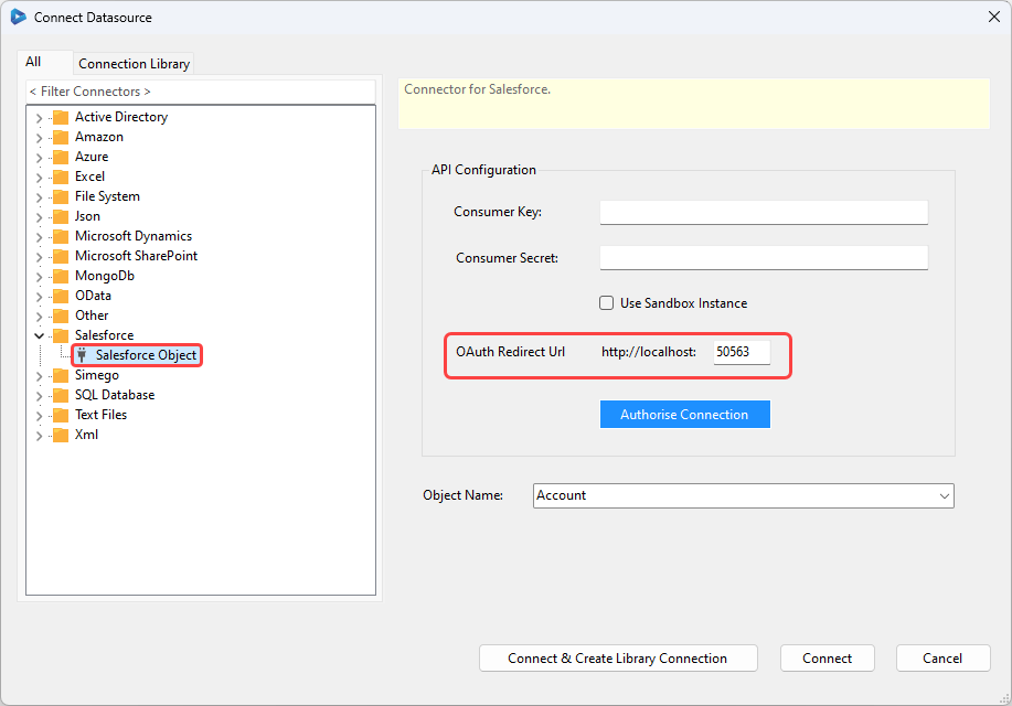 Salesforce Connector