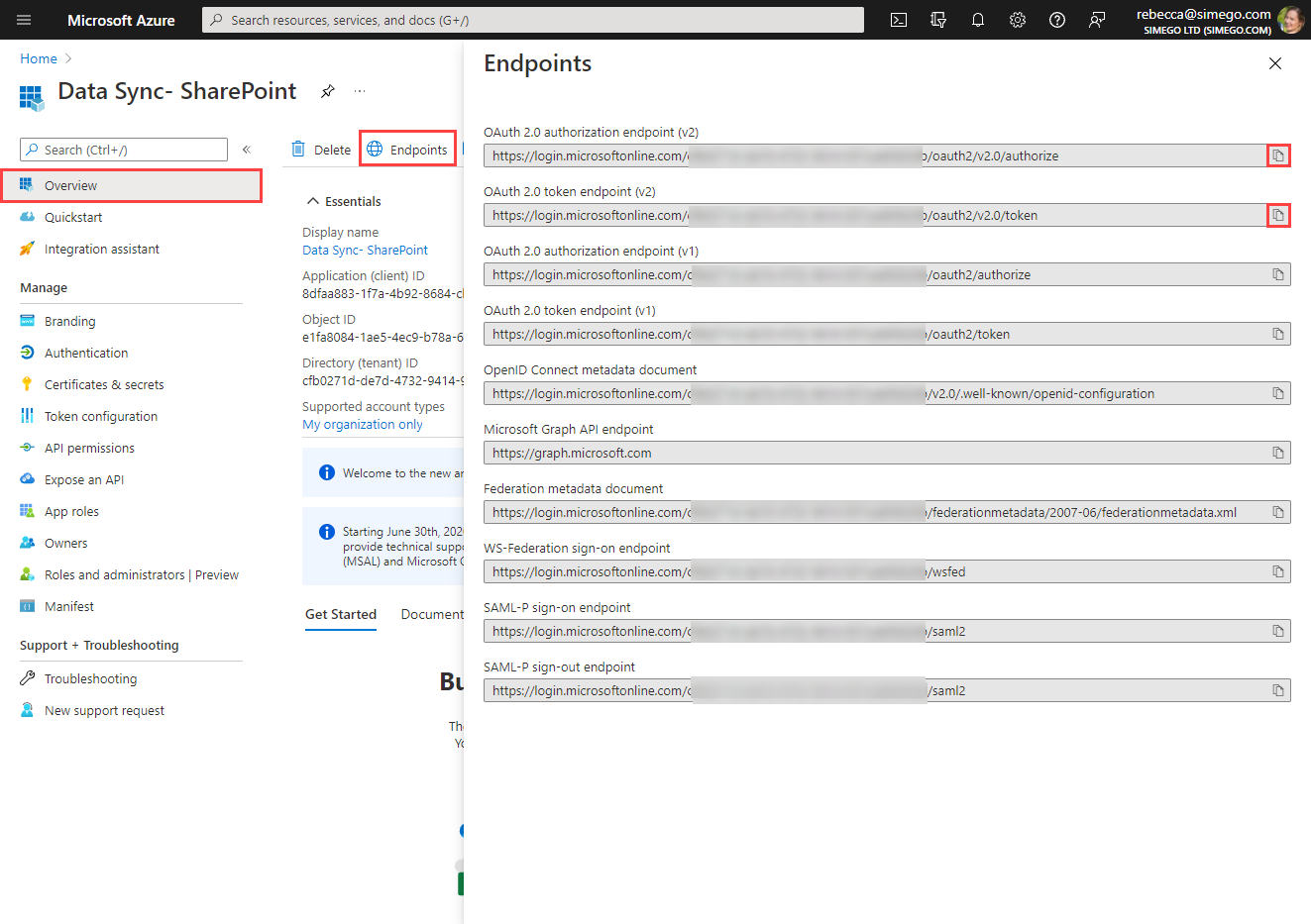 Endpoints