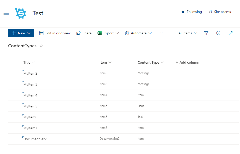 Results in SharePoint