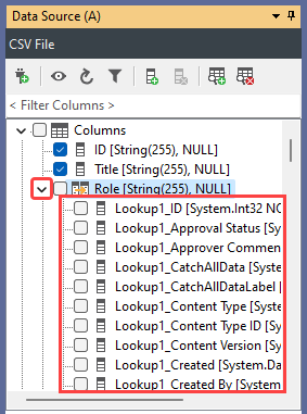 Lookup Columns