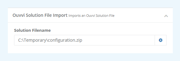 Solution File Import