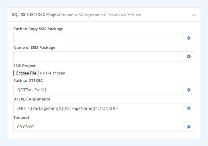 DTEXEC Step Config