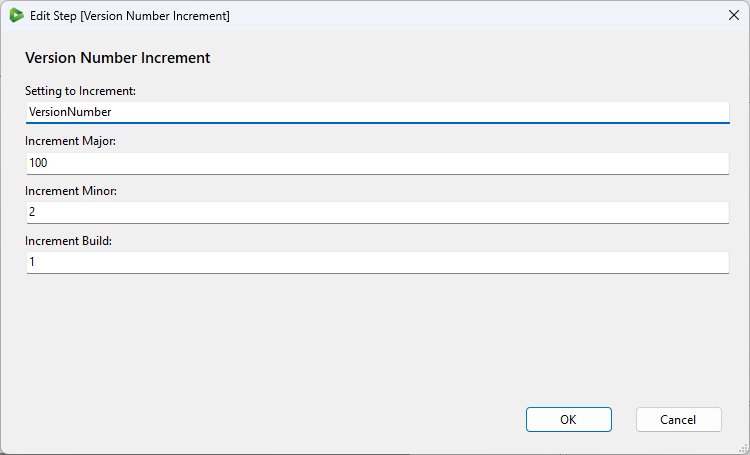 Configuration Window