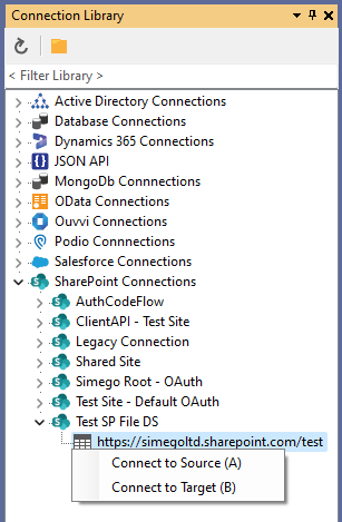 Connection Window Connection Window